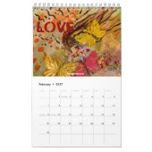 abstrakter Kunstkalender 2023 Kalender (Feb 2027)