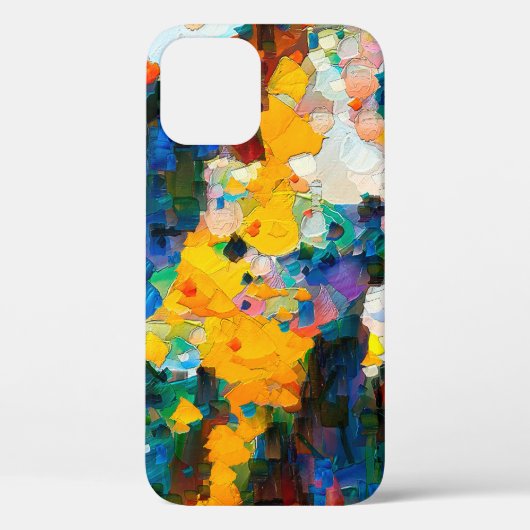 Abstrakter künstlerischer Hintergrund. Warme, lebe Case-Mate iPhone Hülle (Rückseite)
