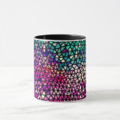 Abstrakter Kunstrasencup mit Tasse (Zentrum)