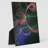 Abstrakter Kunstraum Fotoplatte (Seite)