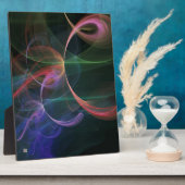 Abstrakter Kunstraum Fotoplatte (Seite)