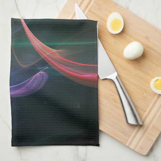 Abstrakter Kunstraum Geschirrtuch (Viertel Falte)