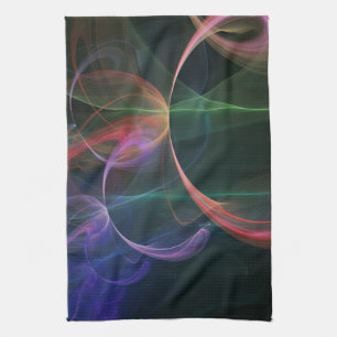 Abstrakter Kunstraum Geschirrtuch