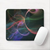 Abstrakter Kunstraum Mousepad (Mit Mouse)