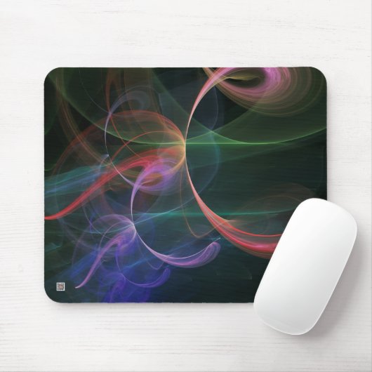 Abstrakter Kunstraum Mousepad (Mit Mouse)