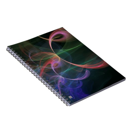 Abstrakter Kunstraum Notizblock (Rechte Seite)