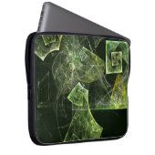 Abstrakter Kunstschlauch Laptopschutzhülle (Vorne Rechts)