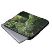 Abstrakter Kunstschlauch Laptopschutzhülle (Vorne Knopf)