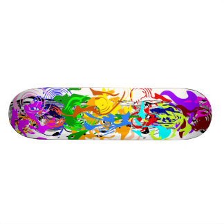 Abstrakter KunstSkateboard Skateboard
