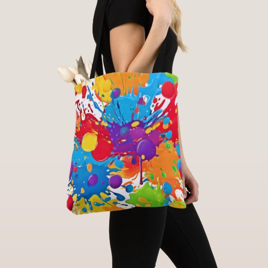Abstrakter Kunstsplash Tasche (Von Nahem)