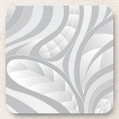 Abstrakter Kunststoff-Untersetzer Getränkeuntersetzer (Vorderseite)