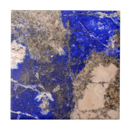 Abstrakter Lapis Lazuli Blue Granit Fliese (Vorderseite)