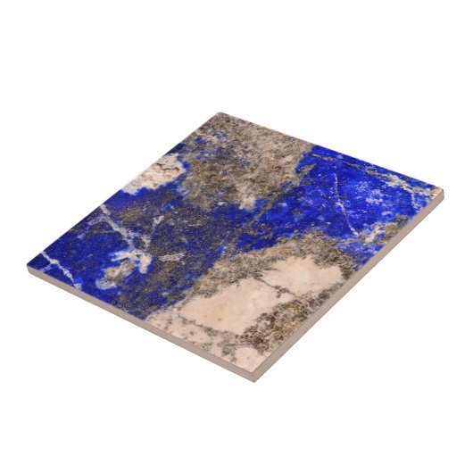 Abstrakter Lapis Lazuli Blue Granit Fliese (Seite)