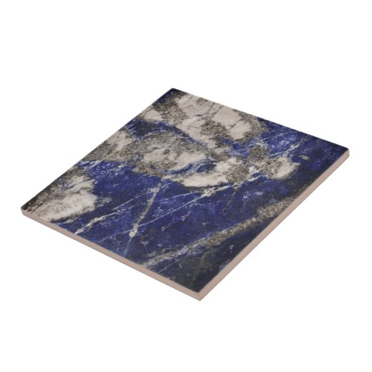 Abstrakter Lapis Lazuli Blue Granit Fliese (Seite)
