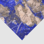 Abstrakter Lapis Lazuli Blue Granit Seidenpapier (Ausschnitt)