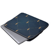 Abstrakter Laptop-Sieb Laptopschutzhülle (Vorne Knopf)