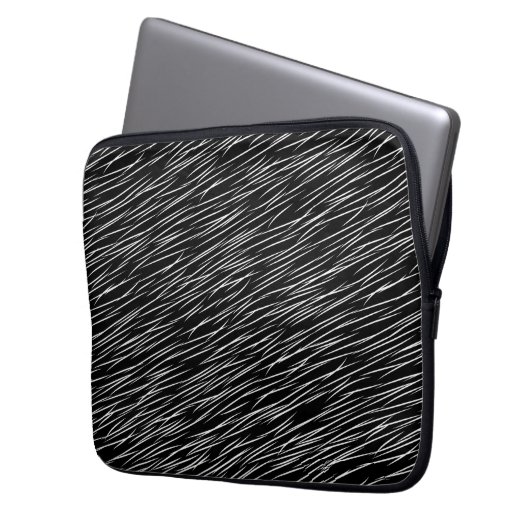 Abstrakter Laptop-Sieb Laptopschutzhülle (Vorderseite Links)