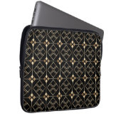 Abstrakter Laptop-Sieb Laptopschutzhülle (Vorne Rechts)