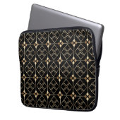 Abstrakter Laptop-Sieb Laptopschutzhülle (Vorderseite Links)