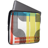 Abstrakter Laptop-Sieb Laptopschutzhülle (Vorne Rechts)