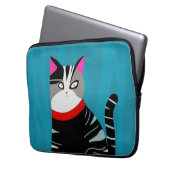 Abstrakter Laufschuh Laptopschutzhülle (Vorderseite Links)