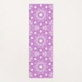 Abstrakter Lavendel, Kaleidoskop Mandala Yoga Mats Yogamatte (Vorderseite)
