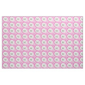 Abstrakter Lavendel Swirl Monogramm Stoff (Yard (91,4 cm))