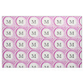 Abstrakter Lavendel Swirl Monogramm Stoff (Fat Quarter (45,7 x 55,9 cm))