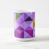 Abstrakter Lavender Geo Tasse Cup (Mittel)