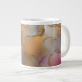 Abstrakter, lebendiger Kaffee oder Latte-Tasse Jumbo-Tasse (Vorderseite Rechts)