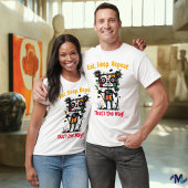 Abstrakter, lebendiger Panda Graphic T - Shirt