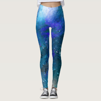 Abstrakter legging Kunstentwurf Leggings