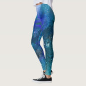Abstrakter legging Kunstentwurf Leggings (Links)