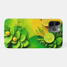 Abstrakter Lemon Limon Nature Art