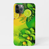 Abstrakter Lemon Limon Nature Art Case-Mate iPhone Hülle (Rückseite)