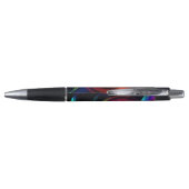 Abstrakter Leuchtenstift Kugelschreiber (Rückseite)