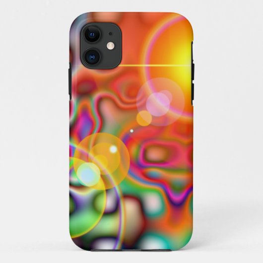 abstrakter Leuchtkasten Case-Mate iPhone Hülle (Rückseite)