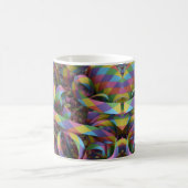 Abstrakter LGBT-PRIDE-Regenbogenband Kaffeetasse (Mittel)