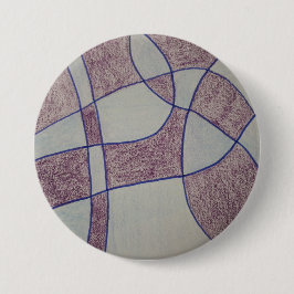 Abstrakter lila Abzeichen-Button Button