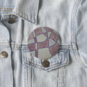 Abstrakter lila Abzeichen-Button Button (Beispiel)