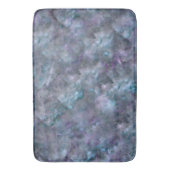 Abstrakter lila aquamariner Quarzgranit Badematte (Vorderseite Vertikal)