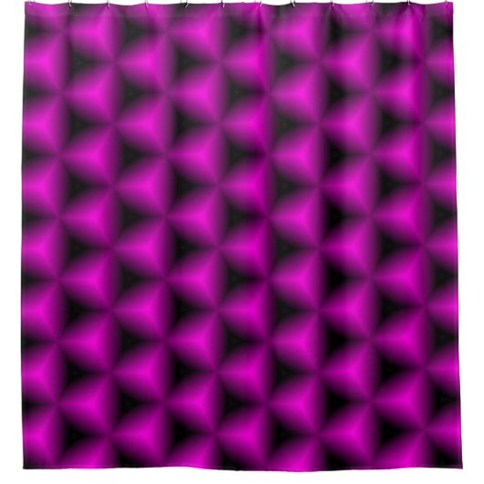 Abstrakter lila geometrischer Hintergrund.abstrakt Duschvorhang (Vorderseite)