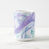 Abstrakter Lila Haze Kaffeetasse (Mittel)