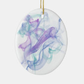 Abstrakter Lila Haze Keramikornament (Rechts)