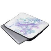 Abstrakter Lila Haze Laptopschutzhülle (Vorne Knopf)