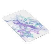 Abstrakter Lila Haze Magnet (Rechte Seite)