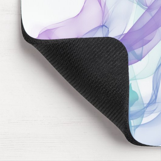 Abstrakter Lila Haze Mousepad (Ecke)