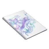 Abstrakter Lila Haze Notizblock (Rechte Seite)