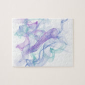 Abstrakter Lila Haze Puzzle (Horizontal)