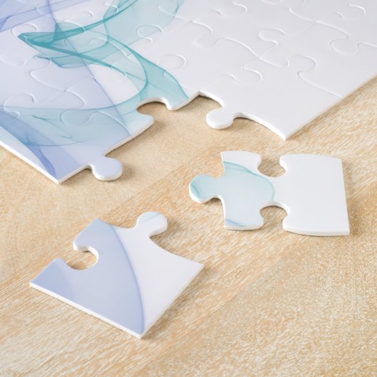 Abstrakter Lila Haze Puzzle (Seite)